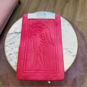 Lacoste Memory Foam Bath Mat